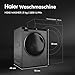 Haier Mini-Waschmaschine 5kg I Ultra-kompakt I 51cm Breite, 70cm Höhe I Mit A-Effizienz, 1.200 U/Min. & Inverter-Motor I Automatik- und Expressprogramm, Mengenautomatik I HW50-BP12307GU1