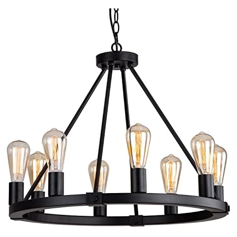 9MMML Wagon Wheel Chandelier Cover