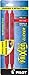 Pilot FriXion Clicker Retractable Erasable Gel Pens Fine Point (.7) Red Ink 2-pk; Make Mistakes Disappear, No Need For White Out. Smooth Lines to the End of Page, America’s #1 Selling Pen Brand