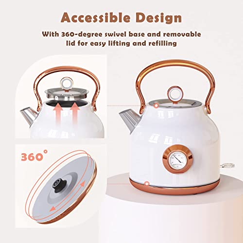 NESSGRAIM Retro Electric Kettle K59 の商品画像 6