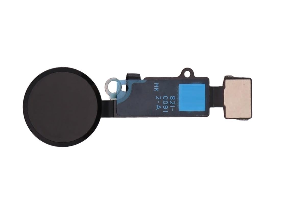 SHINZO® iPhone 8 & 8 Plus Home Button Fingerprint Flex Cable Replacement (Black) | Fix Touch ID & Home Button Issues | Compatible with Models A1863, A1905, A1864, A1897 | DIY Repair Kit-image-7