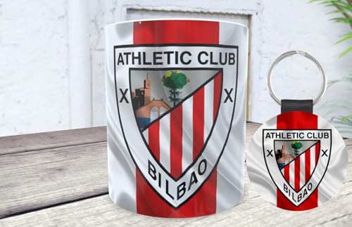 La Huella Taza y llavero personalizado del Athletic de Bilbao. Para todos los fanáticos hinchas del Athletic, un leonino sentimiento que supera al mero deporte.