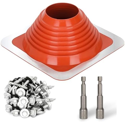 Sobalai #6 Metal Roof Pipe Boot Cover