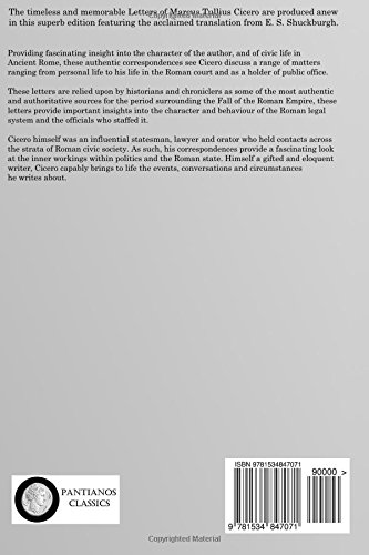 Letters of Marcus Tullius Cicero