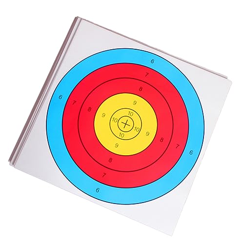 ibasenice 40 Pcs Arrow Targets Paper Practice Shot Accessories