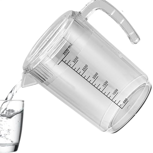 Pichet à thé transparent de 2500 ml avec couvercle passoire pour réfrigérateur - 7