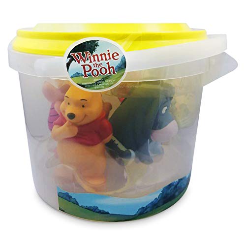 Image of Disney Store Unisex-Children Bath Set (Winnie The Pooh) - Kids Bath Accessories with Beloved Disney Characters - Colorful and Fun Bath Time Essentials for Kids - Suitable for All Ages