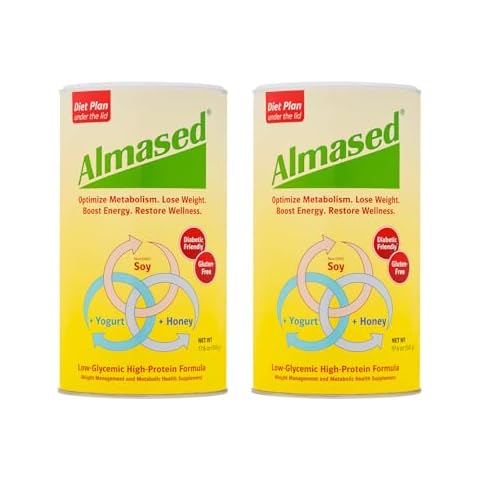 Almased Multi Protein Powder Supports Weight Loss (Pack of 2) Cover