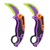 DiiWmme Fidget Kleines Rettichmesser 3D Druck, 2 Stück, Lila