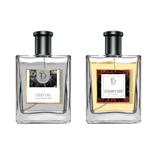 Image of Dionii Eau De Parfum Gift Set for Unisex | OUD O.G., SENSOUS OUD Perfume Set | Long Lasting Fragrance (2 x 50ml Each)