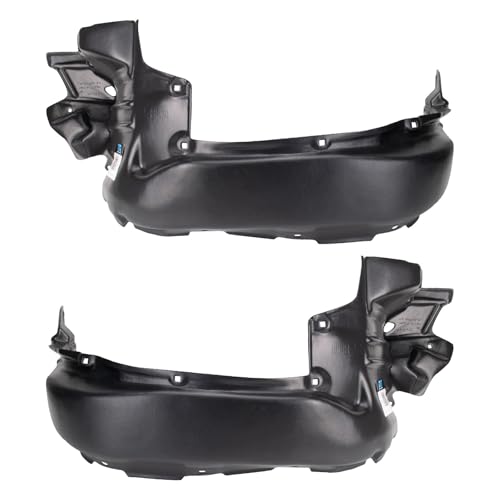 Image of TRQ Front Inner Fender Liner Set Compatible with 2016-2021 Toyota Tacoma TO1248205 TO1249205