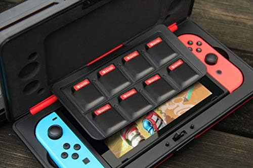 Amazon Basics Vault Case for Nintendo Switch, Black
