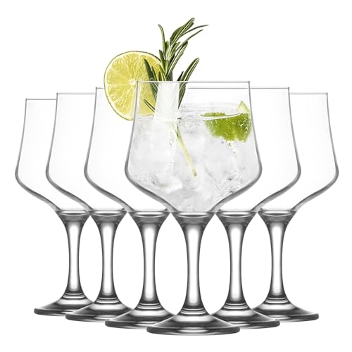 Lav Copa para Gin Tonic - Diseño de balón - 690 ml - Pack de 6