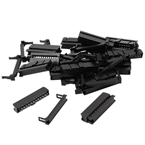 uxcell 15 Pcs IDC Cable Connector FC-24P 24Pin Female Header 2.54mm Pitch