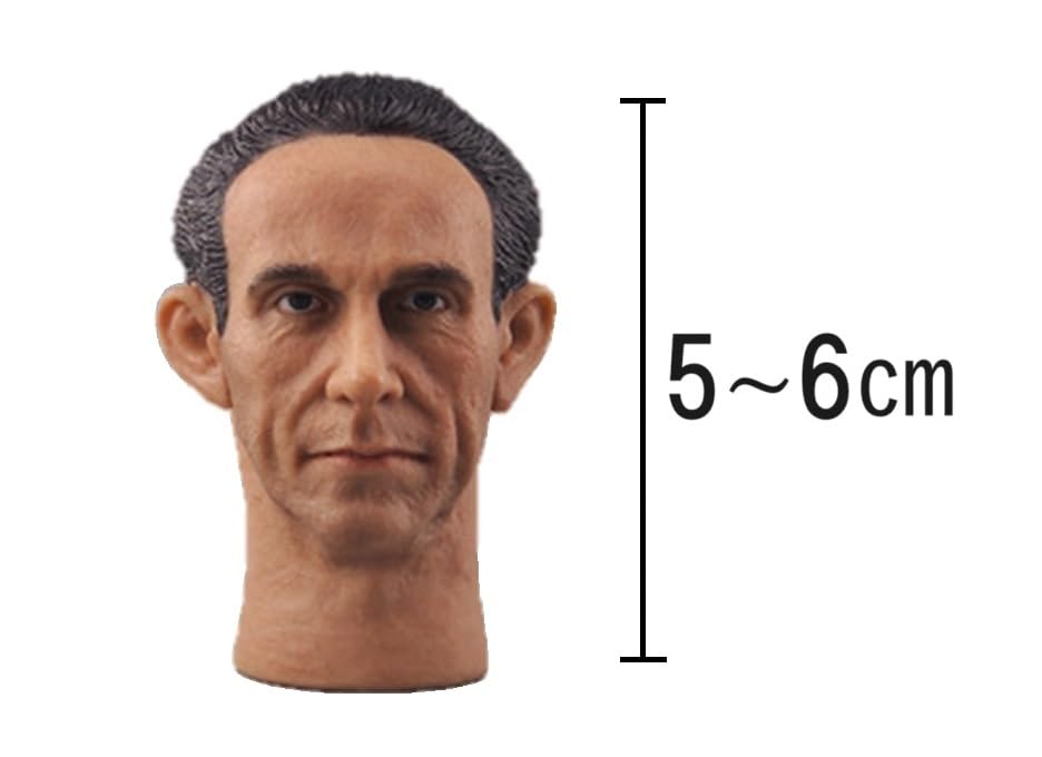 Amazon.co.jp: 有名人 俳優 ミュージシャン リアル 顔面 フィギュア 1