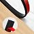 BNELL Carpet & Floor Edging Trim Strip,Self Adhesive-PVC Floor Transition Strip,Threshold Transitions Suitable for Threshold Height Less Than 20mm (6.56FT_Black)