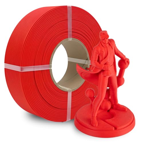 Image of Polymaker Panchroma Matte PLA Filament 1.75mm Refill 1kg, Lava Red