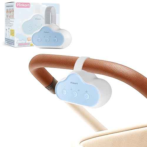 Image of Pinkart Rechargeable Stroller Rocker – Universal Quiet Bouncer Fits All Strollers, Baby Rocker & Sleep Soother for Newborns to Toddlers, 3 Vibration Speeds & 4 Timer Settings