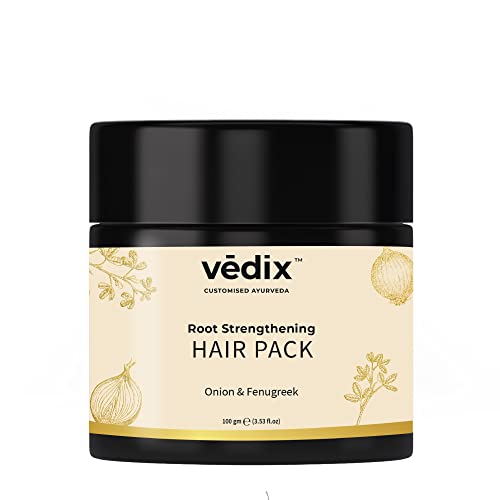 Vedix Hair Pack for Hair Growth with Onion + Methi Powder, Customized