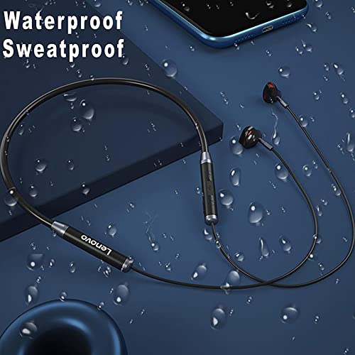 Écouteurs Intra Auriculaires LENOVO HE06 Bluetooth 5.0 IPX5 120 heures d'autonomie - vue 5