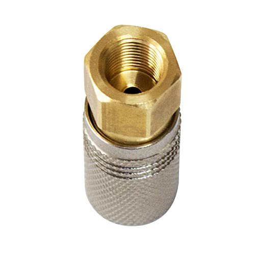 Paintball Pcp 1/8" Bspp Female Thread Coupler Hpa Co2 Air Tank Refill Connector Quick Disconnect Quick Release Adapter Fitting #TOP4