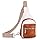 Vpoofree Mujer Bolsa de Pecho,Mochila Bandolera Mujeres,Impermeable Sling Bag Chest Bag Pequeña Bolso Bandolera Ligero para Ciclismo Correr Senderismo Viajes (Blanco Bolso Bandolera Mujer)