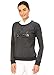 Produktbild SPOOKS Damen Hoody, Kaputzenpulli, Hoodie, Pullover - sportlich, Bedruckt, Langarm, Pulli, Kapuzenpollover - Allegra Pullover Dark Grey s