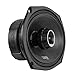 DS18 PRO-ZT Pro Audio Coaxial Midrange Speakers with Built-in Bullet Tweeter, 4-Ohms, Water Resistant - Black Metal Mesh Grill Included (1 Speaker) (6x9 inches)