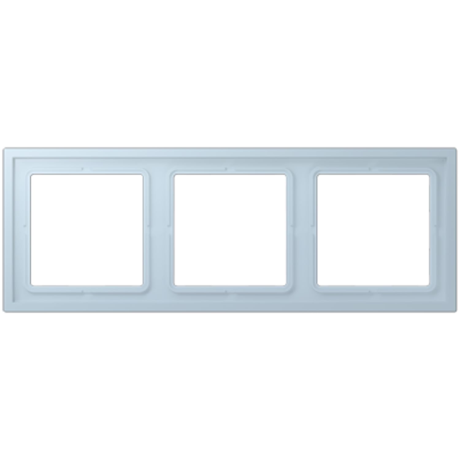 Triple cadre LS ZERO LC32022 JUNG encastrable affleurant pour interrupteur