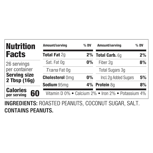 image for PBfit 15 Ounce Classic Peanut Butter Powder, Powdered Peanut Butter Sp