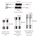 KOKISO Home Microwave Oven Repair Kit - HV Capacitor 2100V 1.0uF, Diode CL01-12, Slow Blow Fuse 5x20mm, 6x30mm 20A, 6x40mm 0.75A 0.8A 5KV