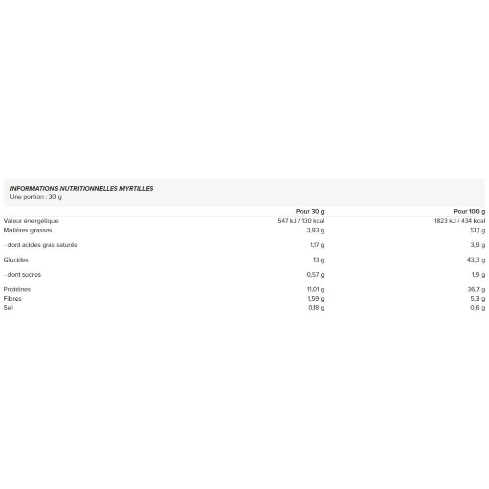 QNT Protein Pancake (500g) Myrtille