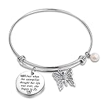 Butterfly Bracelet Caterpillar Began to Fly Inspirational Bracelet Graduation Gift Best Friend Encouragement Gifts (just when)