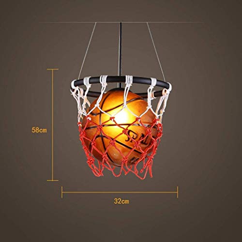 Iluminación colgante de baloncesto interior con casquillo E27 para pasillo y hogar 2