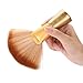 Mrxxjz Professional Powder Brush - Large Body Dual-Use Setting Too Soft Bristles for Spray Tan & Makeup Finishing, Salon-Grade Face/Body Brush Accessories for Home or Professional Use