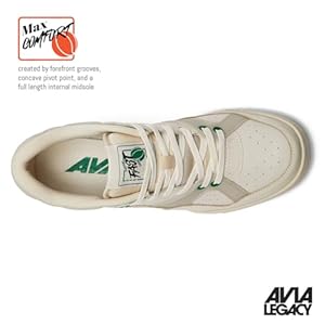 Avia 855 Men's Basketball Shoes, Low Top Retro Sneakers for
