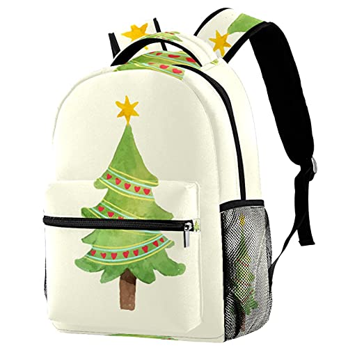 Sac à dos sapin de Noël et étoiles multicolores pour une touche de magie au quotidien