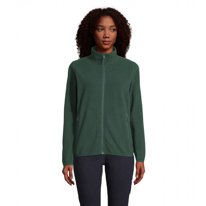Veste micropolaire femme SOL'S Factor Women zippée vert forêt S