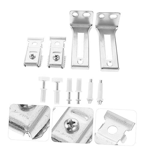Kit de herrajes para puerta plegable Mikikit, juego guía de poleas, rodillos para puerta de clóset, material de reemplazo, operación suave miniatura 4