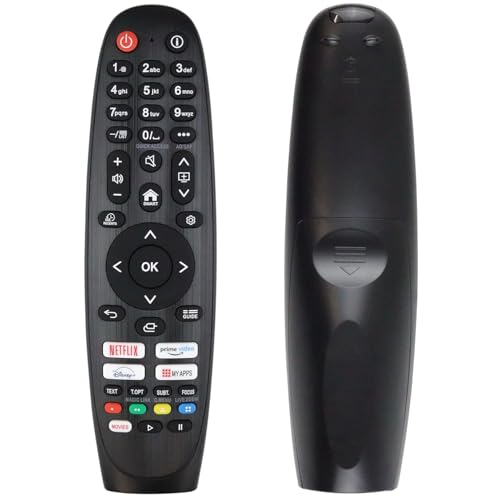 Mando a Distancia para LG Magic Smart, Mando Universal Recambio LG con Netflix, Prime Video,DIS.Ney, MY APPS sustitulle a AN-MR18BA, AN-MR19BA, AN-MR650A, AN-MR650, MR-600, MR-20GA, MR21GA, MR22GA