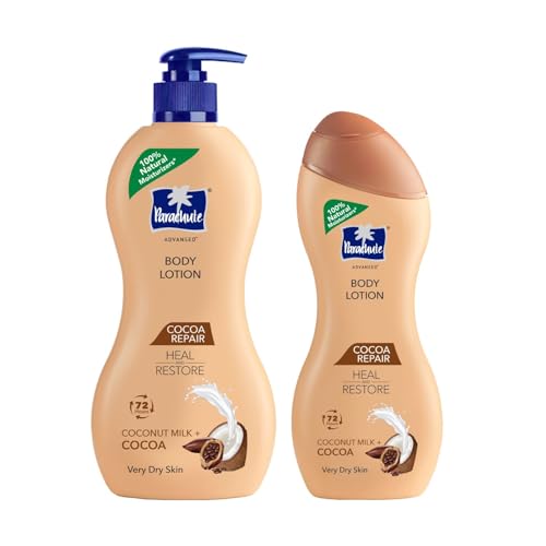 Parachute Advansed Cocoa Repair Body Lotion for Women & Men, Very...
