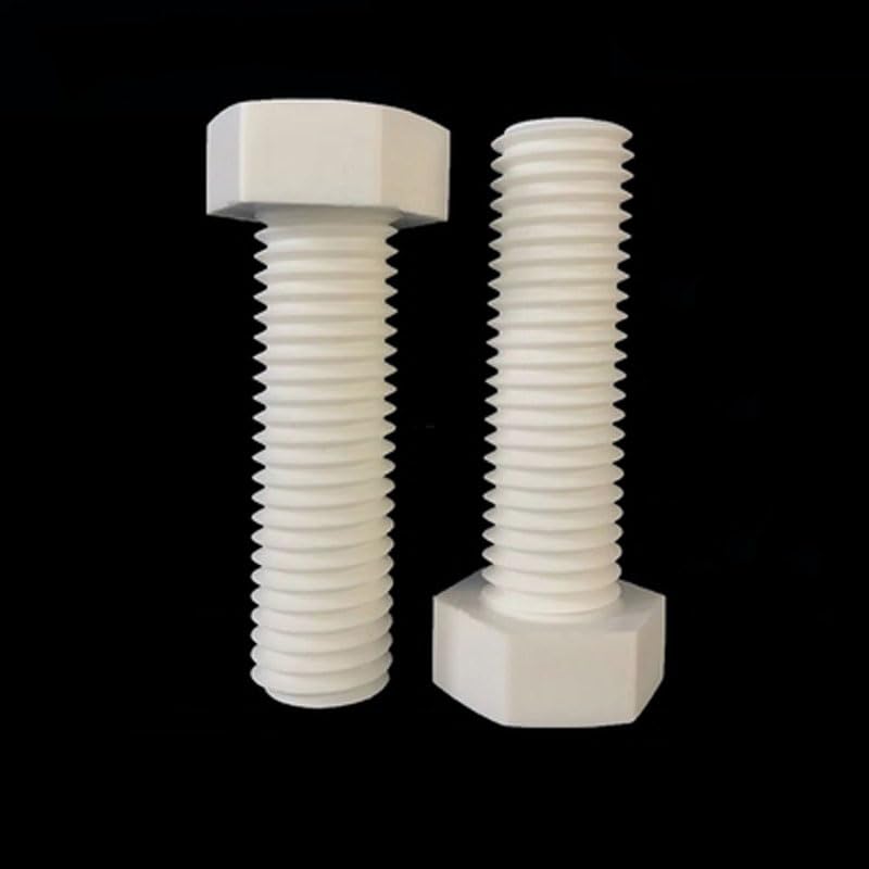 M12 External Hex Screw Polypropylene Insulation Screws Plastic Bolts 25-150mm Length - (Size: M12 x140mm(2pcs))