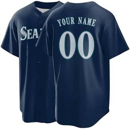 Custom Baseball City Jersey Shirt for Men Youth