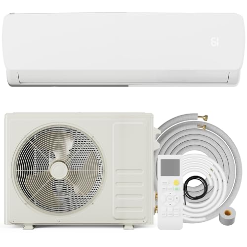 Uthfy 1800BTU Mini Split AC/Heat Pump, 1.5 Ton, 19 SEER