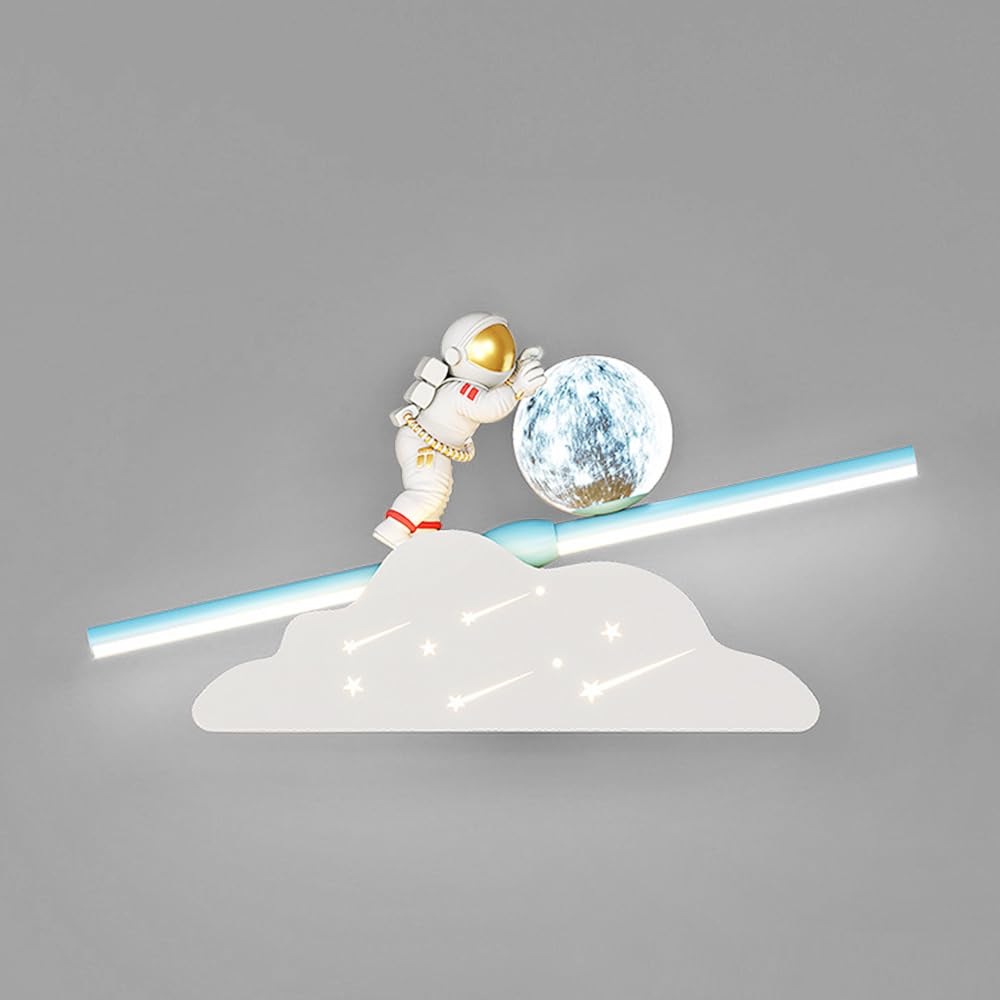 Aplique de pared con astronauta para eliminar zonas oscuras con luz LED ultrafina