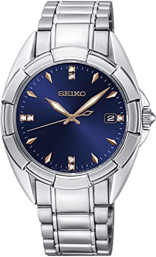 [ZCR[]SEIKO rv QUARTZ DIAMOND ACCENTS NI[c SKK889P1 fB[X [sAi]