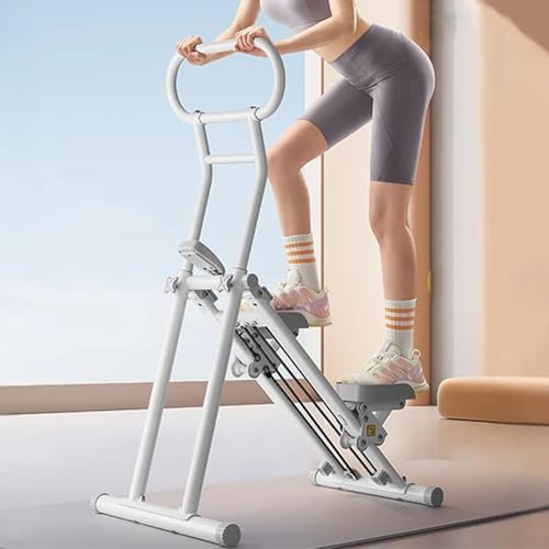 Vertikales Klettergerät für Ganzkörpertraining, zusammenklappbares Cardio-Gerät für das Heim-Fitnessstudio, platzsparende Fitness-Lösung