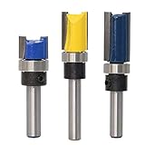 Wood Milling Cutter, DeSS 3Pcs/Set 1/4