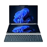 Lenovo Yoga Book 9i Gen 9 Dual Screen Laptop | 14' 2.8K OLED Touchscreens | Intel Core Ultra 7 155H | 32GB RAM | 1TB SSD | Stylus & Keyboard Included | Windows 11 | Tidal Teal