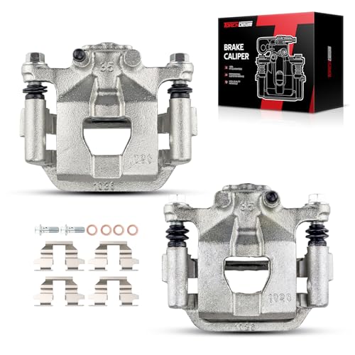 Image of Torchbeam Rear Brake Calipers Set for Nissan 2002-2006 2013-2018 Altima, Nissan 2019-2023 Altima 2.5L, Nissan 2003-2006 2019-2023 Maxima, Rear Left and Rear Right Calipers Replace # 19B2780+19B2781